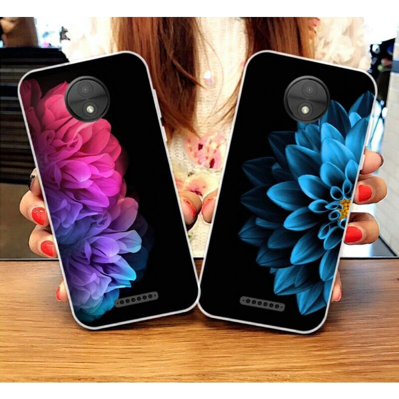 Softcase  Motorola C / Motorola Moto C Karakter Flower