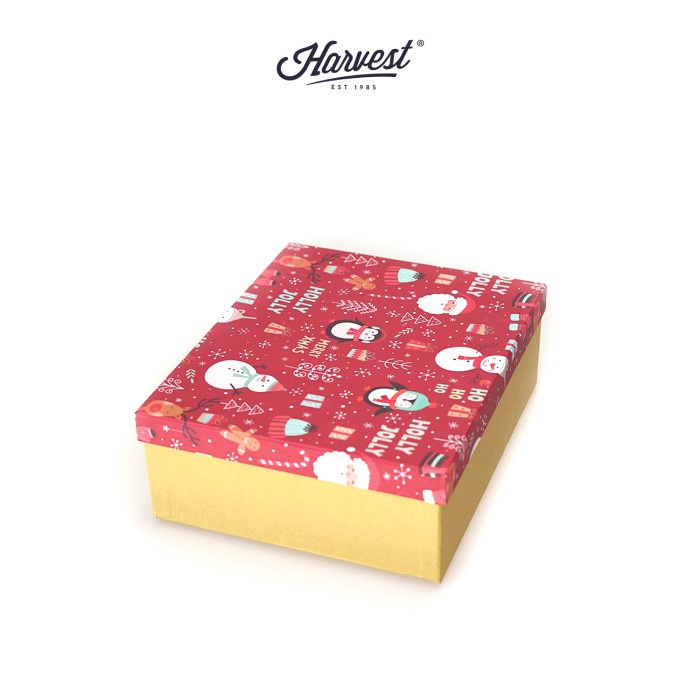 

Kotak Kado / Box Natal Harvest Xmas Vibes (M) - Red