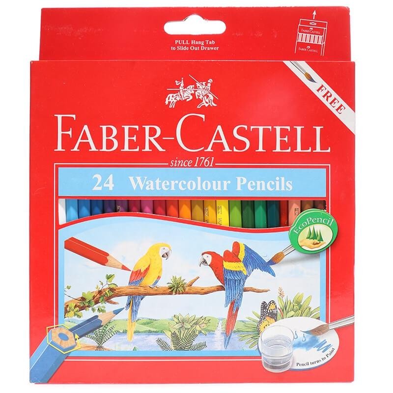

FABER-CASTELL 24 Watercolour Pencils