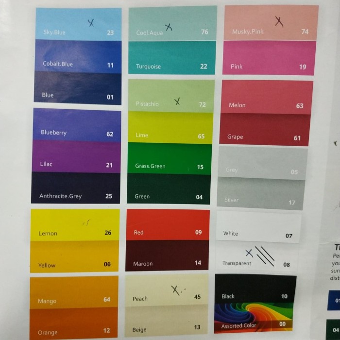 

Segera Miliki Ordner Bantex 1465 Laf Pvc 7Cm Warna Bergaransi