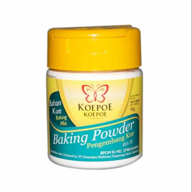 

Baking Powder Cap Koepoe Koepoe 45gr / Baking Powder KupuKupu