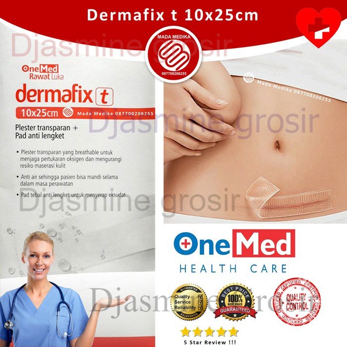 Plester Dermafix Anti Air/ Plester Dermafix Plester Transparant