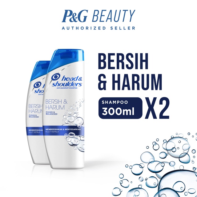 Promo Harga Head & Shoulders Shampoo Clean & Balanced 300 ml - Shopee