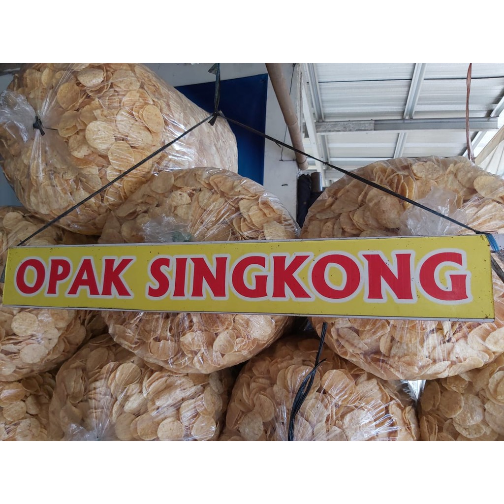 

Kripik opak singkong Medan rasa Balado