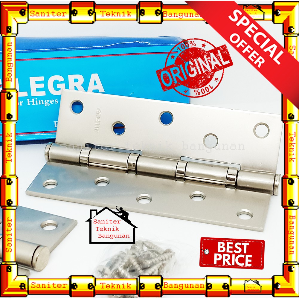 Engsel Pintu Lemari 5&quot; Inch Allegra