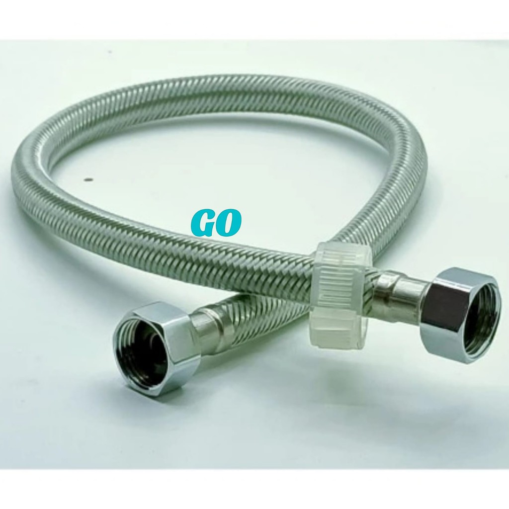 Selang Anyam Fleksibel Polos - Selang Air Fleksibel Stainless