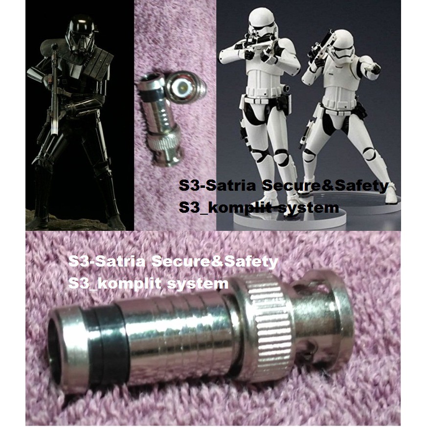 BNC cakep TW / RG6 TW BNC Compression Male Connector