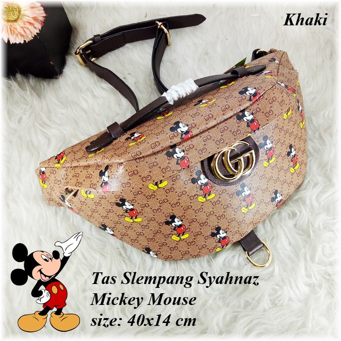 Tas Slempang Syahnaz Mickey Mouse