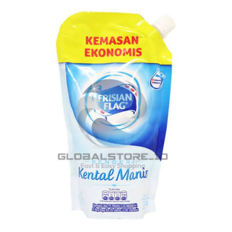 susu kental manis frisian flag 560gr pouch