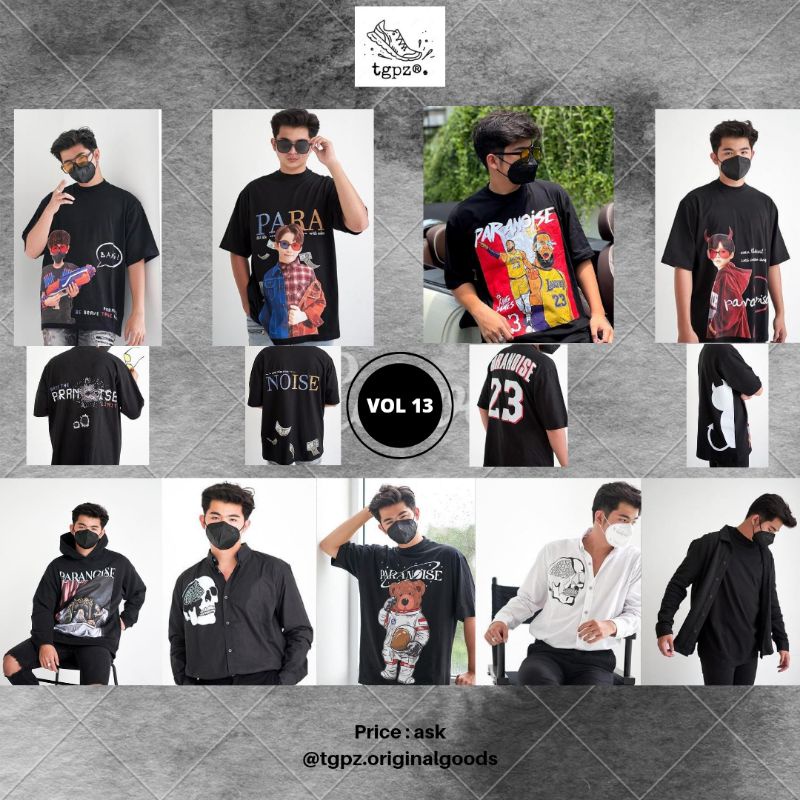 Paranoise tee VOL 13  [100% Original] (limited edition)