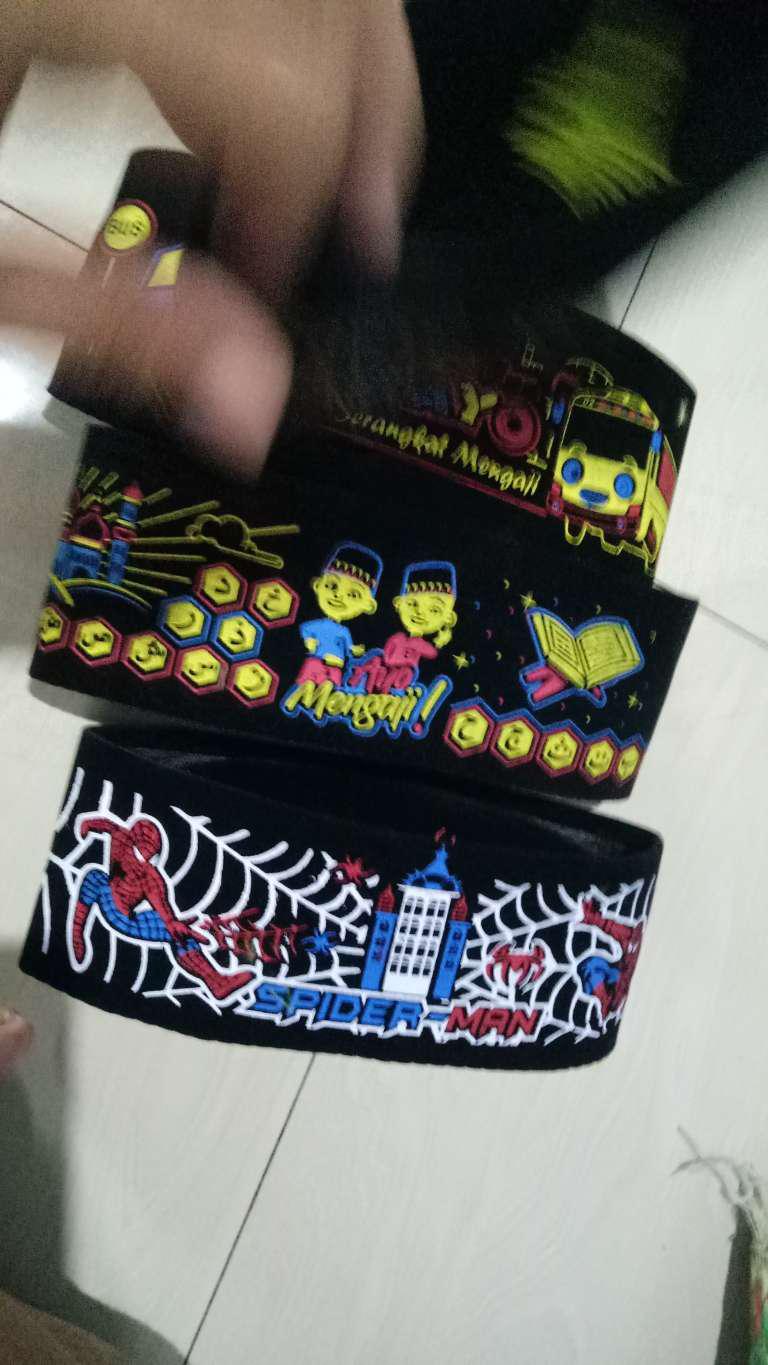 Songkok Batik Kolosebo - Peci Sablon Motif Biru Emas Silver Kopiah Kopyah Kopeah Ac Anak Dewasa