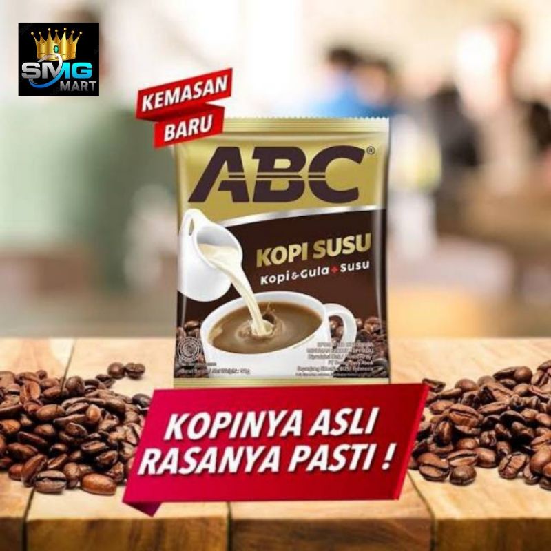 

KOPI ABC SUSU 1 RENTENG ISI 10 SACHET