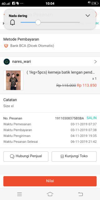 ( 1kg=5pcs) Kemeja Batik Lengan Pendek Batik Parang Peksi  Batik Solo Seragam Batik Kerja