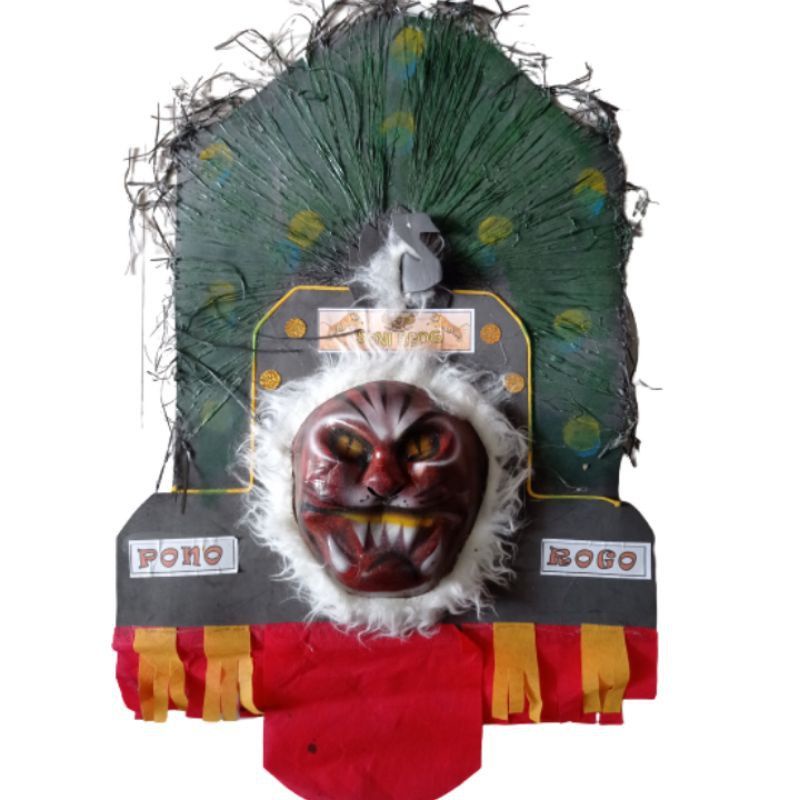 Topeng spon reog ponorogo macan bujang ganong barongan