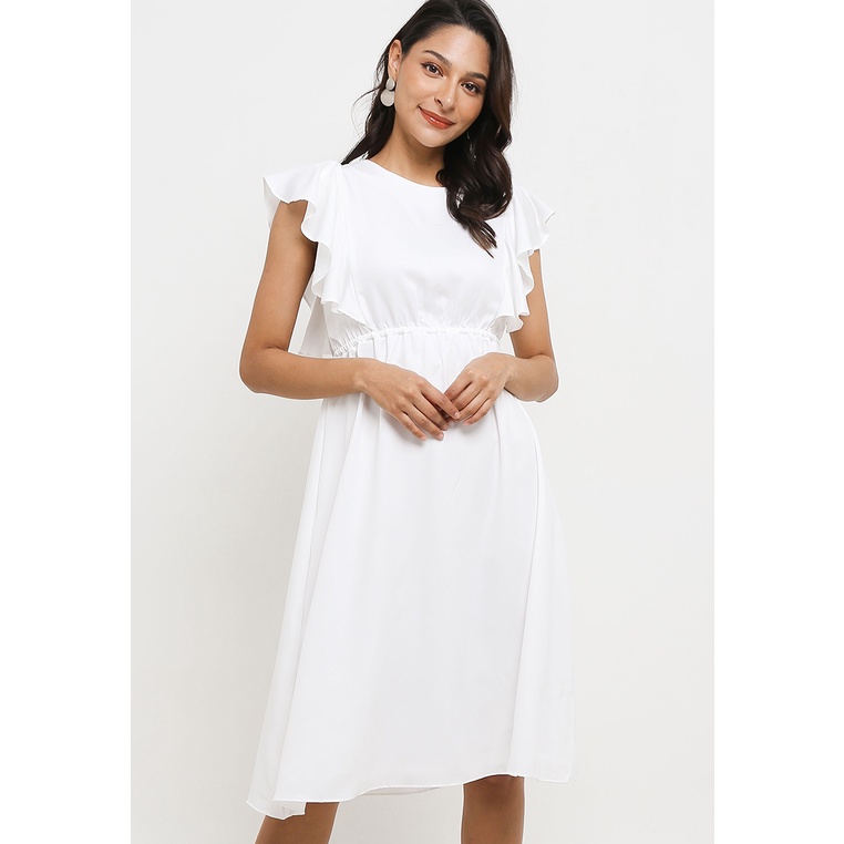 Seven Level - Layla Dress - Putih