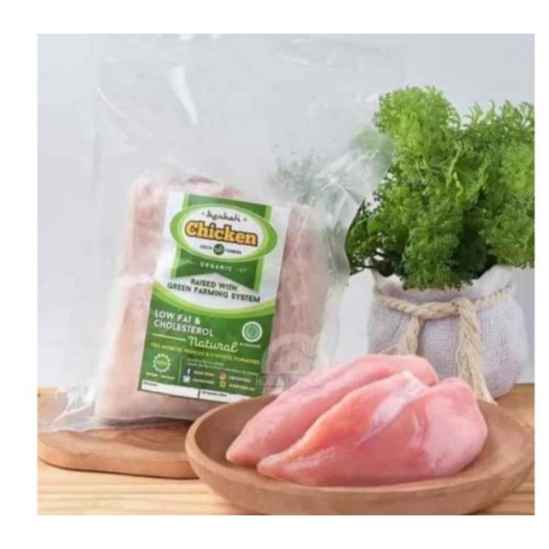 

Filet Dada Berkah Chicken Organik 1000-1099 gram
