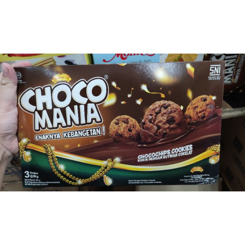 

CHOCOMANIA SET 2 DUS CHOCOCHIPS COOKIES SPECIAL GIFT SET LEBARAN