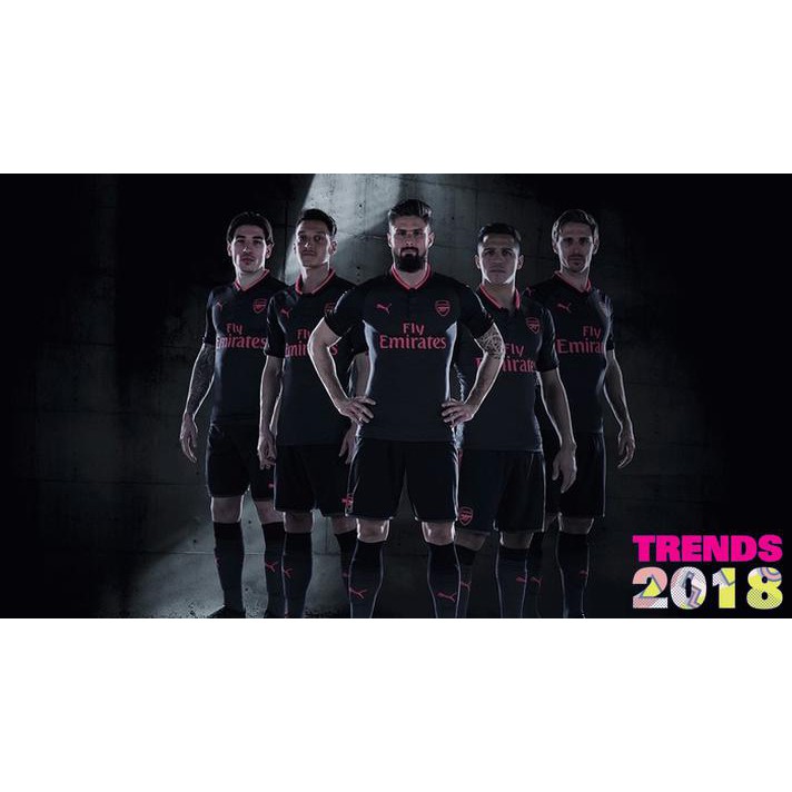 Jersey Baju BOLA Arsenal 3RD New 2017/18 - Grade Ori