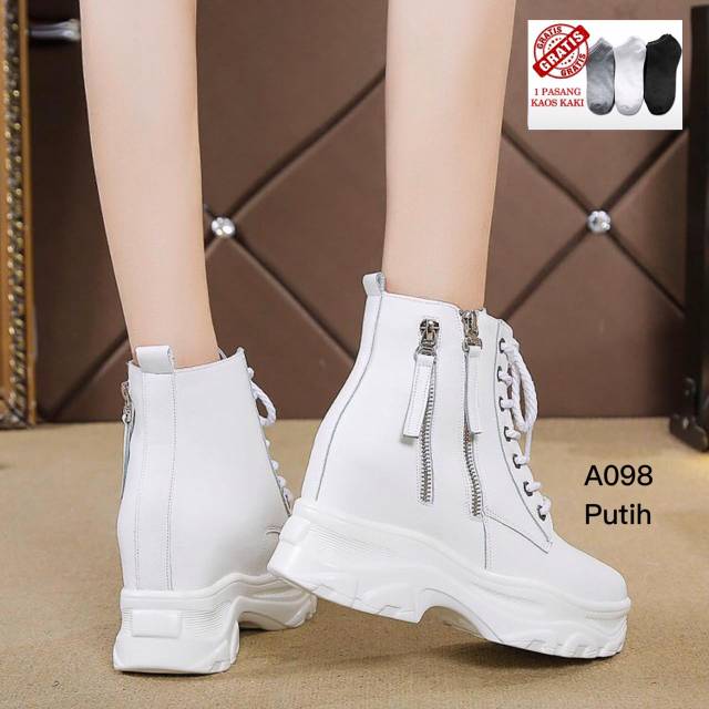 SEPATU WEDGES WANITA IMPOR  KOREA#A098