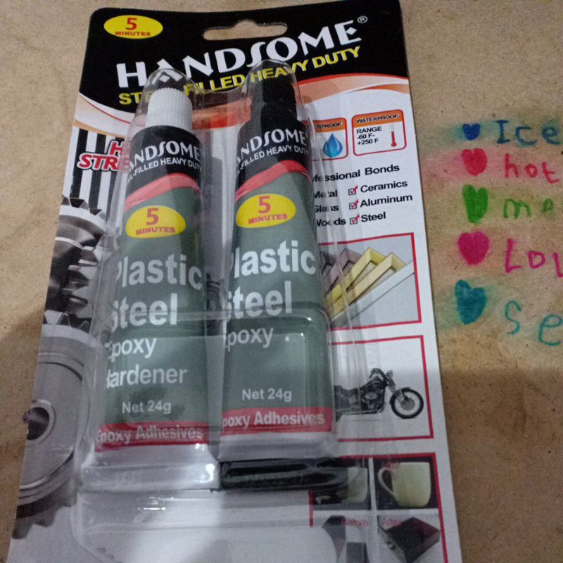 

Lem Epoxy HandSome 5 minutes merk Random