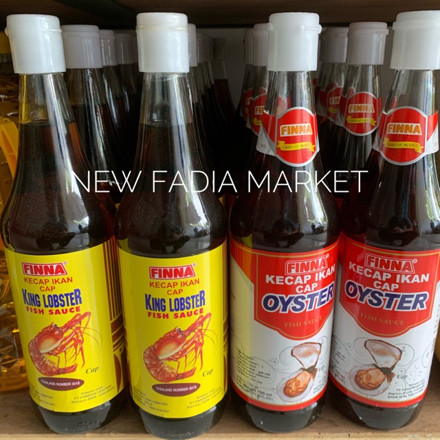 

Finna Fish Sauce (Kecap Ikan) 700ml cap King Lobster/Oyster