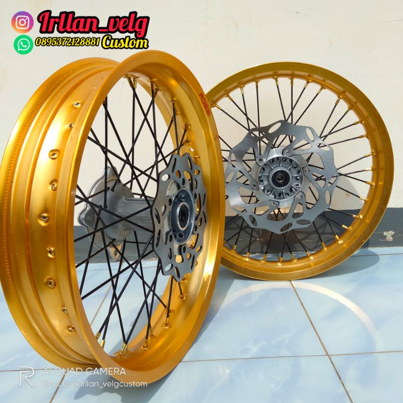 velg Supermoto KLX gold 300-250/17
