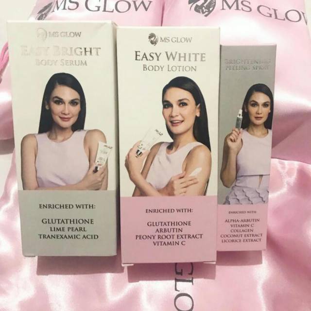 MS Glow Easy White Body Lotion ORI 100%