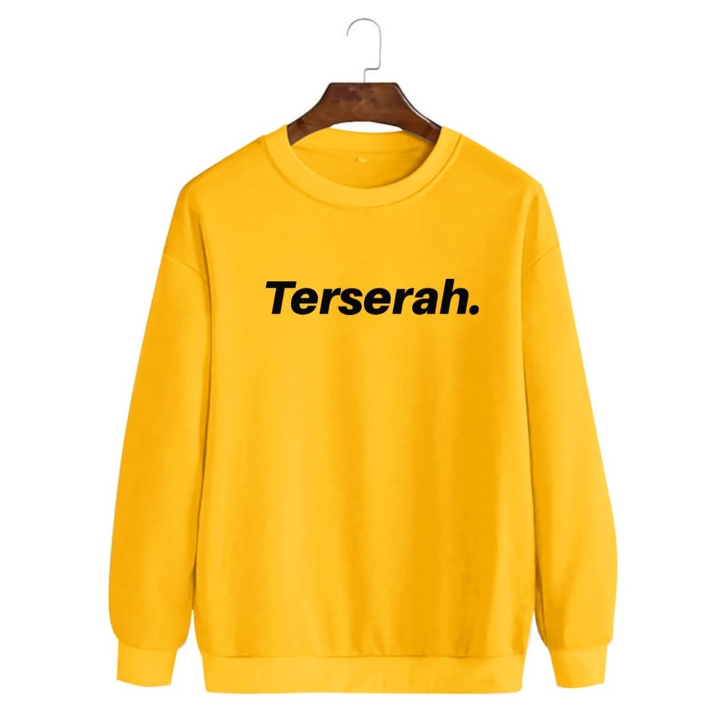 COD/ARPIOSSHOP - BAJU TERSERAH - SWEATER PRIA WANITA / UNISEX MODEL KEKINIAN