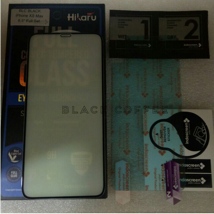 BLUE-RAY HIKARU Tempered Glass IPHONE IPHONE XS MAX EYE PROTECTION