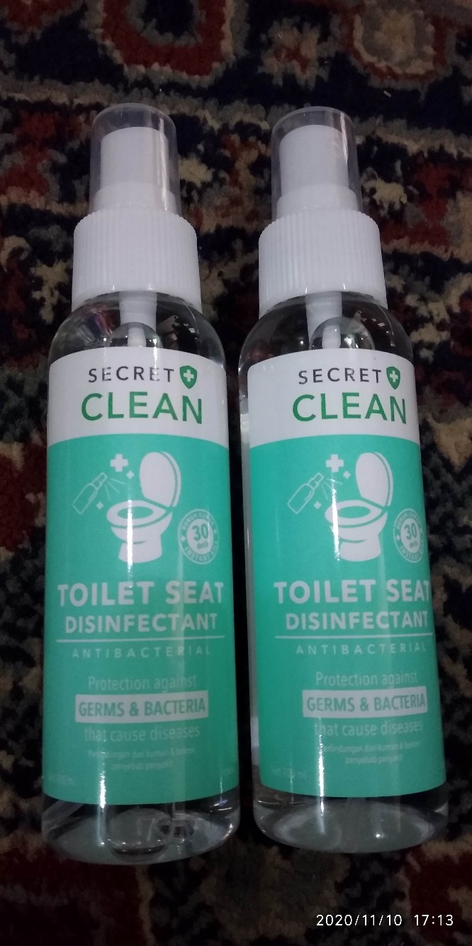 Secret Clean Pembersih Toilet 100ml Original 100% Murah