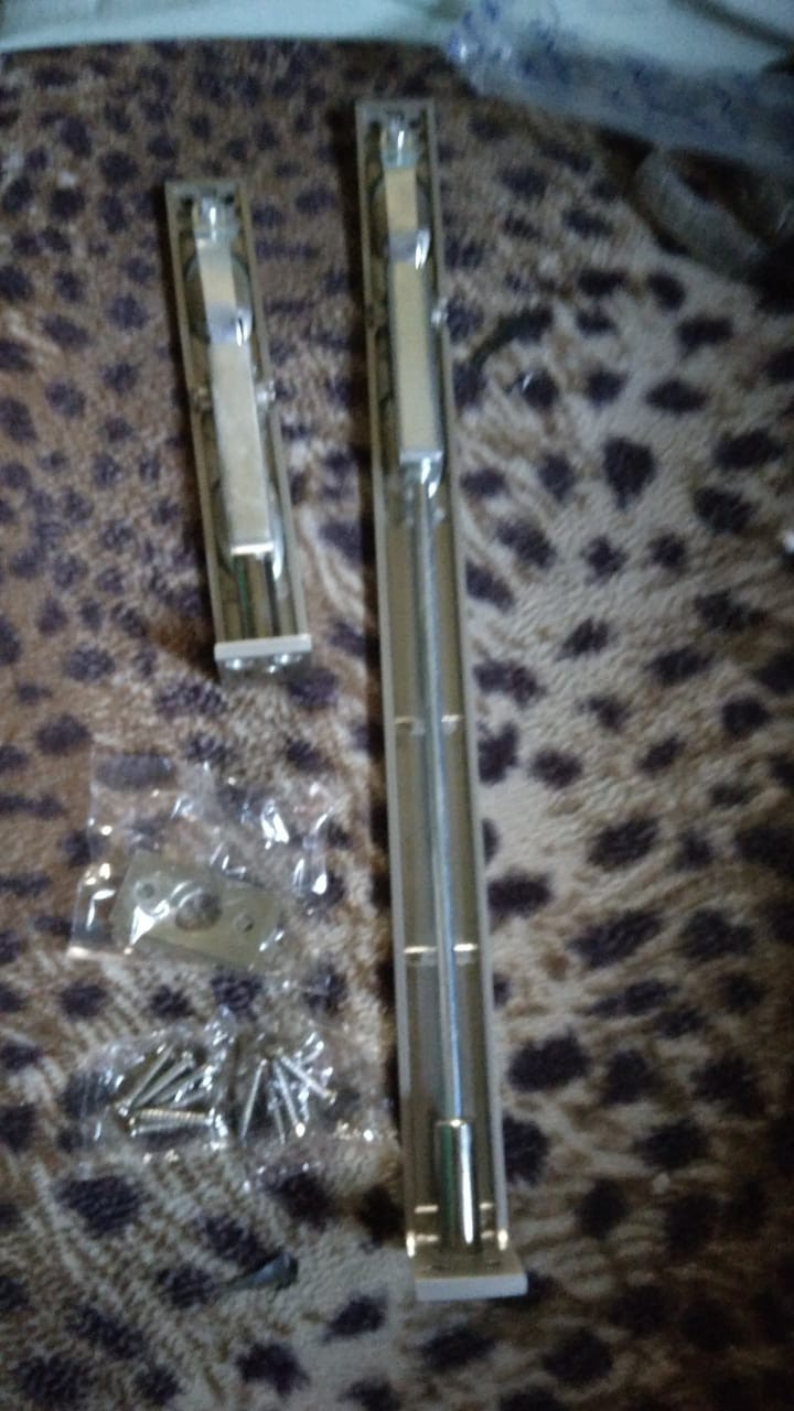 Muller Grendel Pintu Tanam Stainless Slot Pengunci 12 Inch