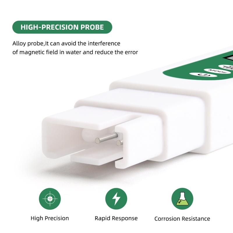 Kiss TDS Meter Digital 5in1 Untuk Mengukur Suhu Air / Garam