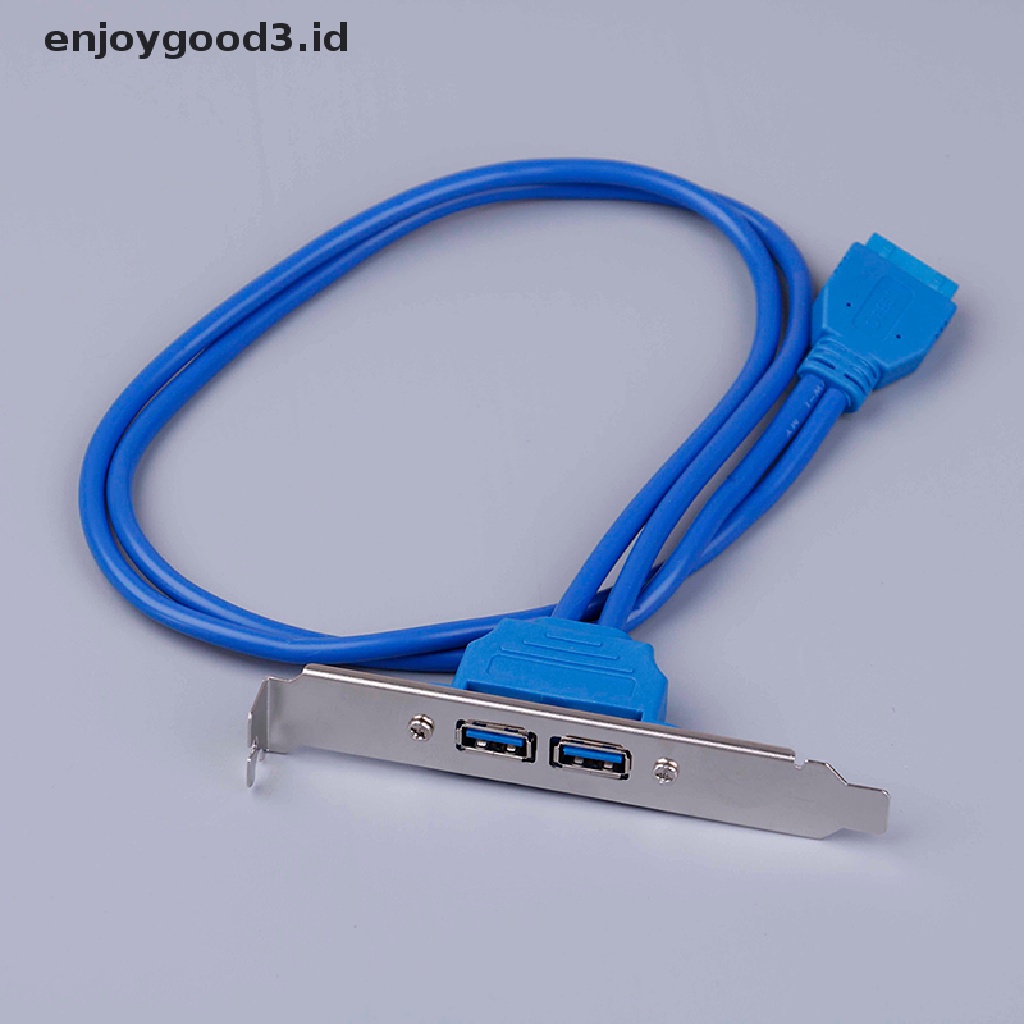 (Id) Panel Belakang Komputer 2 Port Usb 3.0 Ke Header 20-pin (Dd)