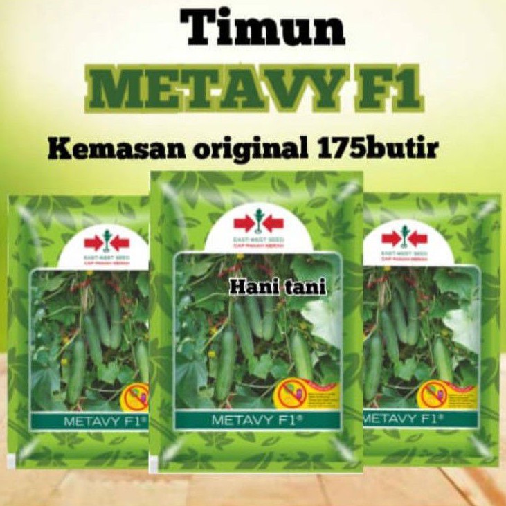 BENIH BIBIT TANAMAN PERTANIAN SAYURAN HIDROPONIK TIMUN