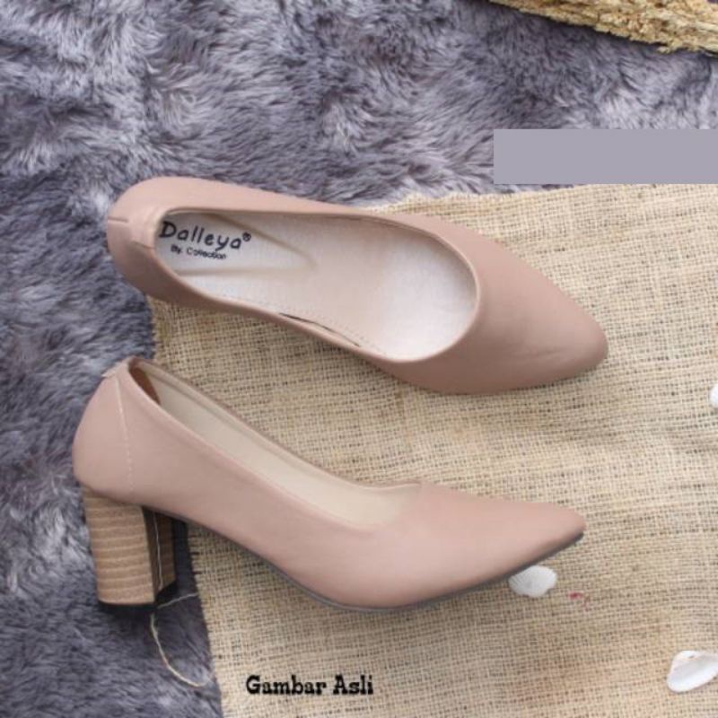 High heels Sepatu Wanita Kerja pantofel 5cm SA95