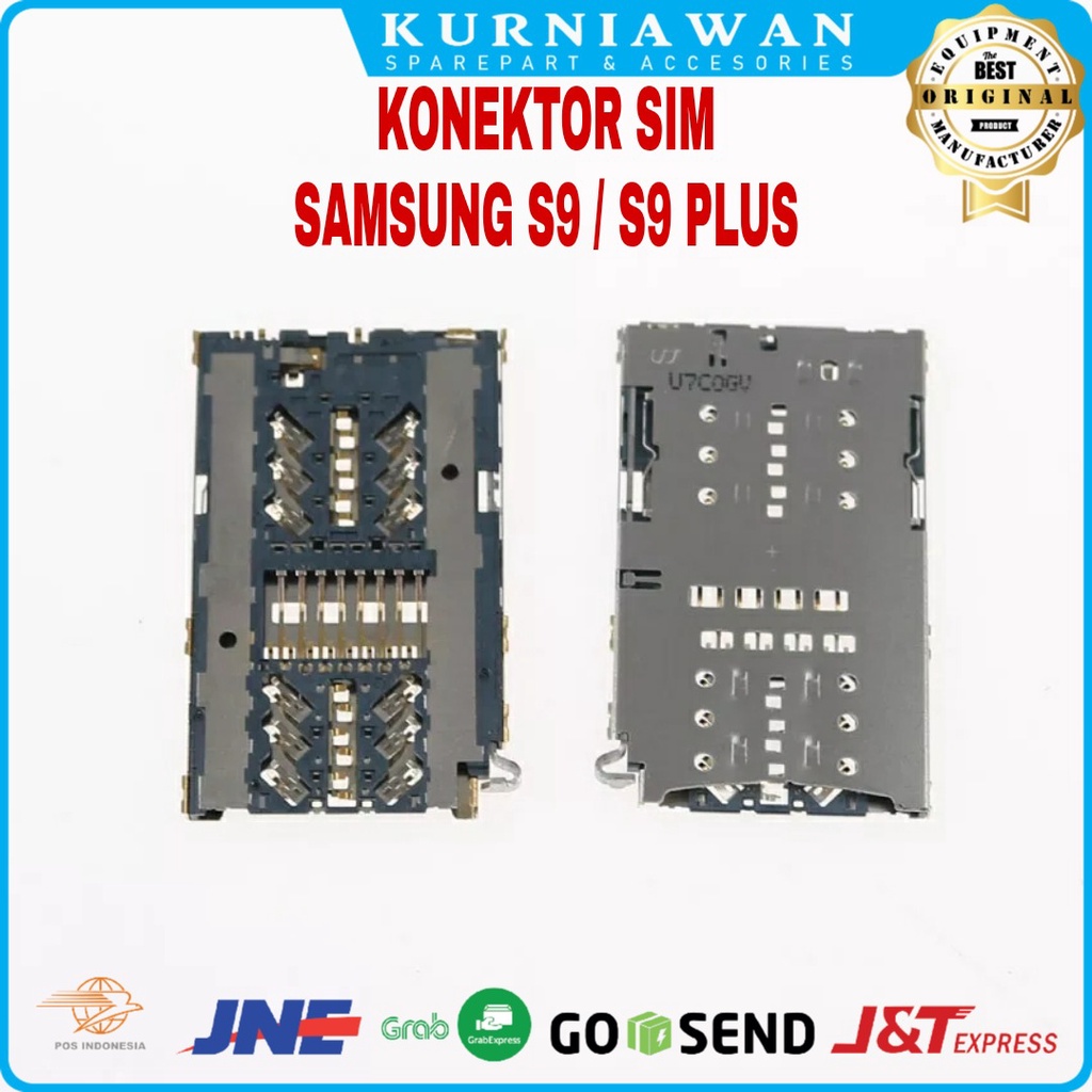 Konektor Sim Samsung S9 S9 Plus Consim Connector Simcard