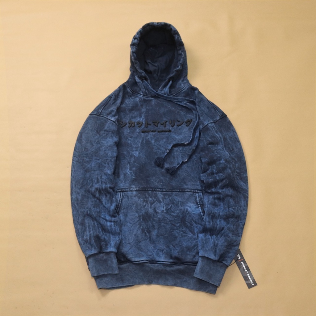 JAKET SWEATER HOODIE SKM AKSARA SANDWASH SIMPLE UNISEX GOOD QUALITY