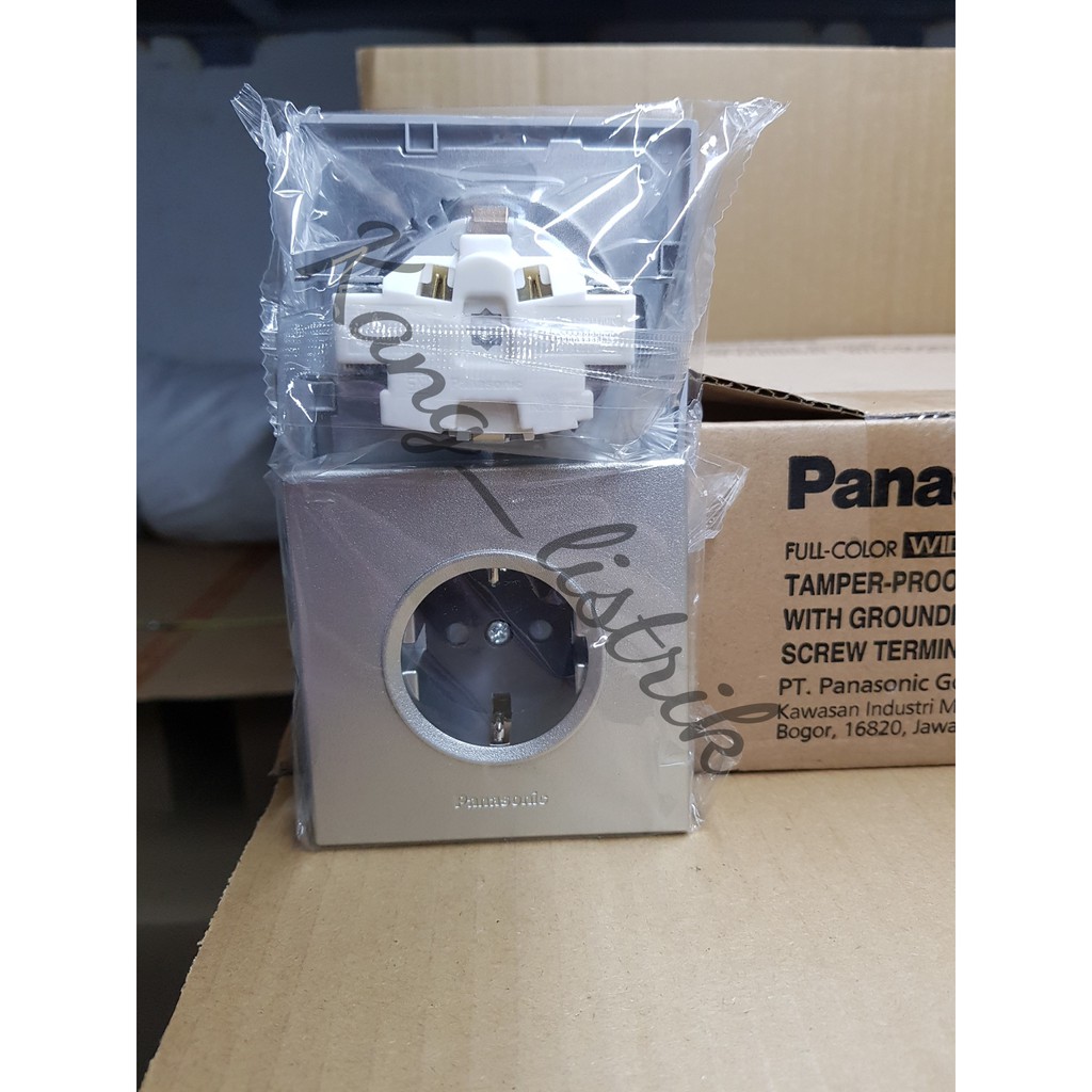 Stop Kontak Panasonic Silver WESJP1121MWS