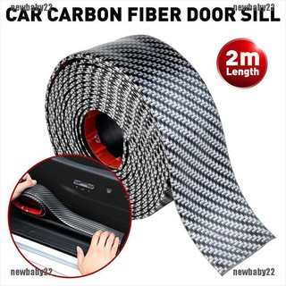  Cover  Plat Pintu  Mobil  Bahan Carbon Fiber Anti Gores 