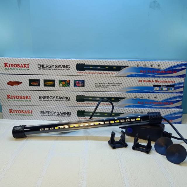 LAMPU CELUP LED AQUARIUM 3 MODE WARNA KIYOSAKI KLC-T4-5730 | Shopee