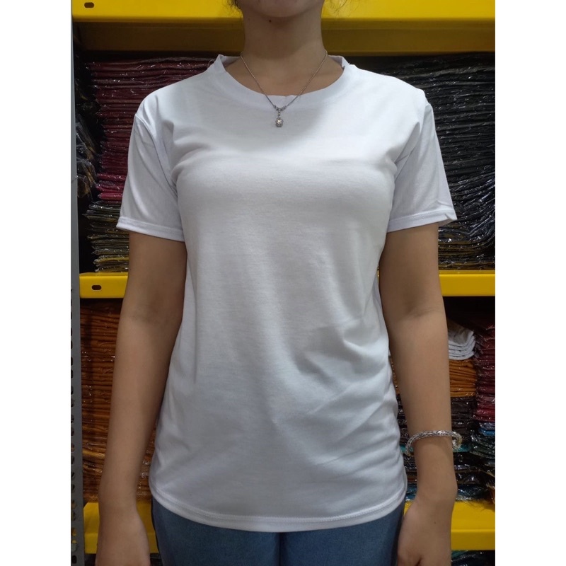 KAOS POLOS WANITA O - NECK