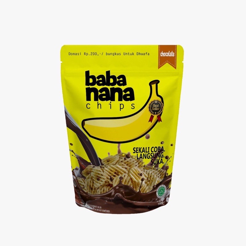 Keripik Pisang Baba Nana Chips