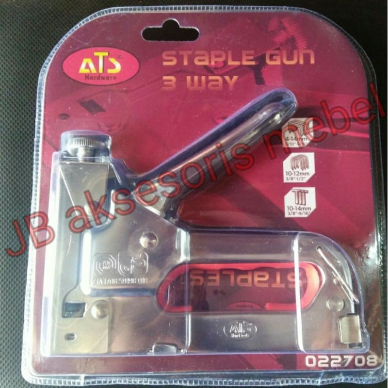 

STAPLES TEMBAK ATS 3 IN 1 BONUS 600 PCS | STEPLES JOK | GUN TACKER