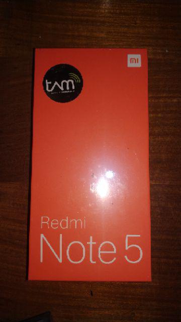 Xiaomi Redmi Note 5 - RAM 6GB ROM 64GB (6/64) - Black