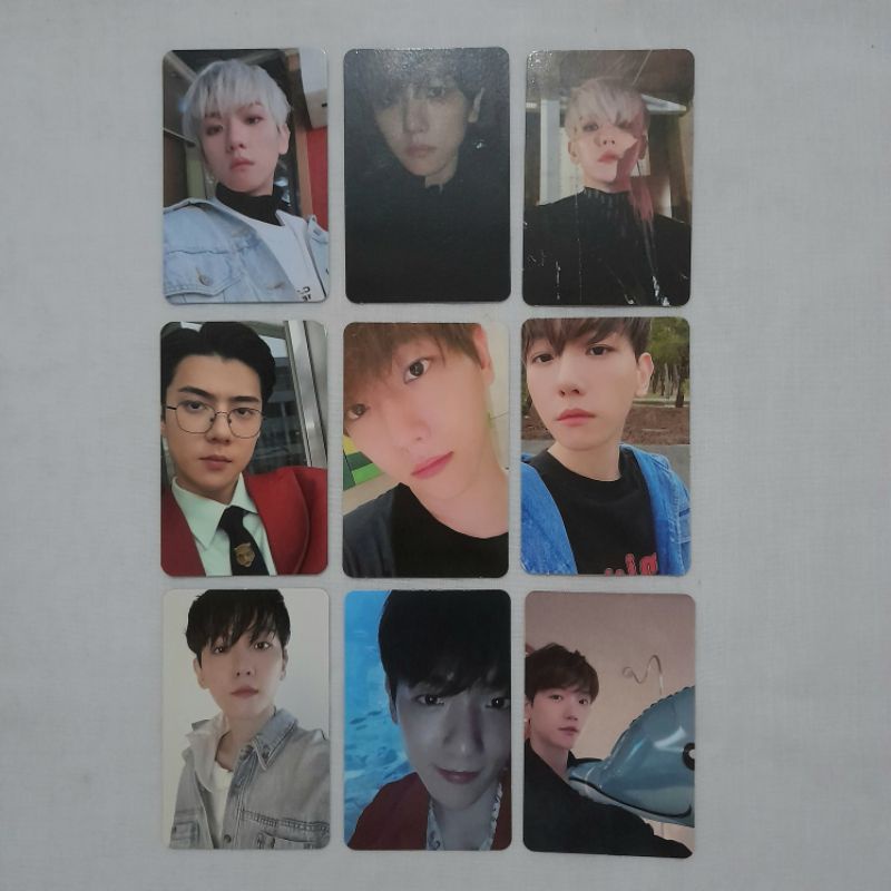 [READY STOCK] PART 2 - Official Photocard PC Album Baekhyun Sehun EXO CBX Blooming Days City Lights 
