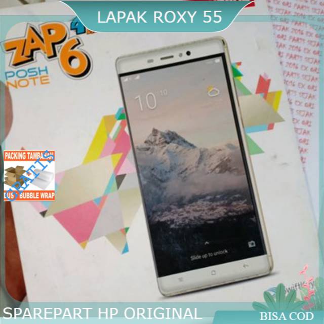 

KOTAK DUS BOX DUSBUK WADAH TEMPAT KARDUS POLYTRON ZAP 6 POSH NOTE 4G551 PUTIH KOMPATIBEL ASLI BAWAAN