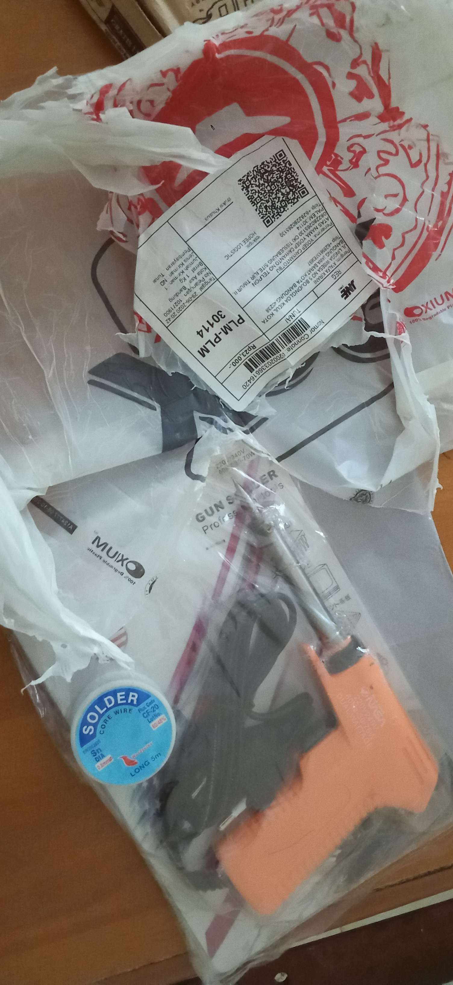 Paket Isi Timah Dan Soldering Gun (solder Model Pistol / Solder Tembak) Spesial Murah