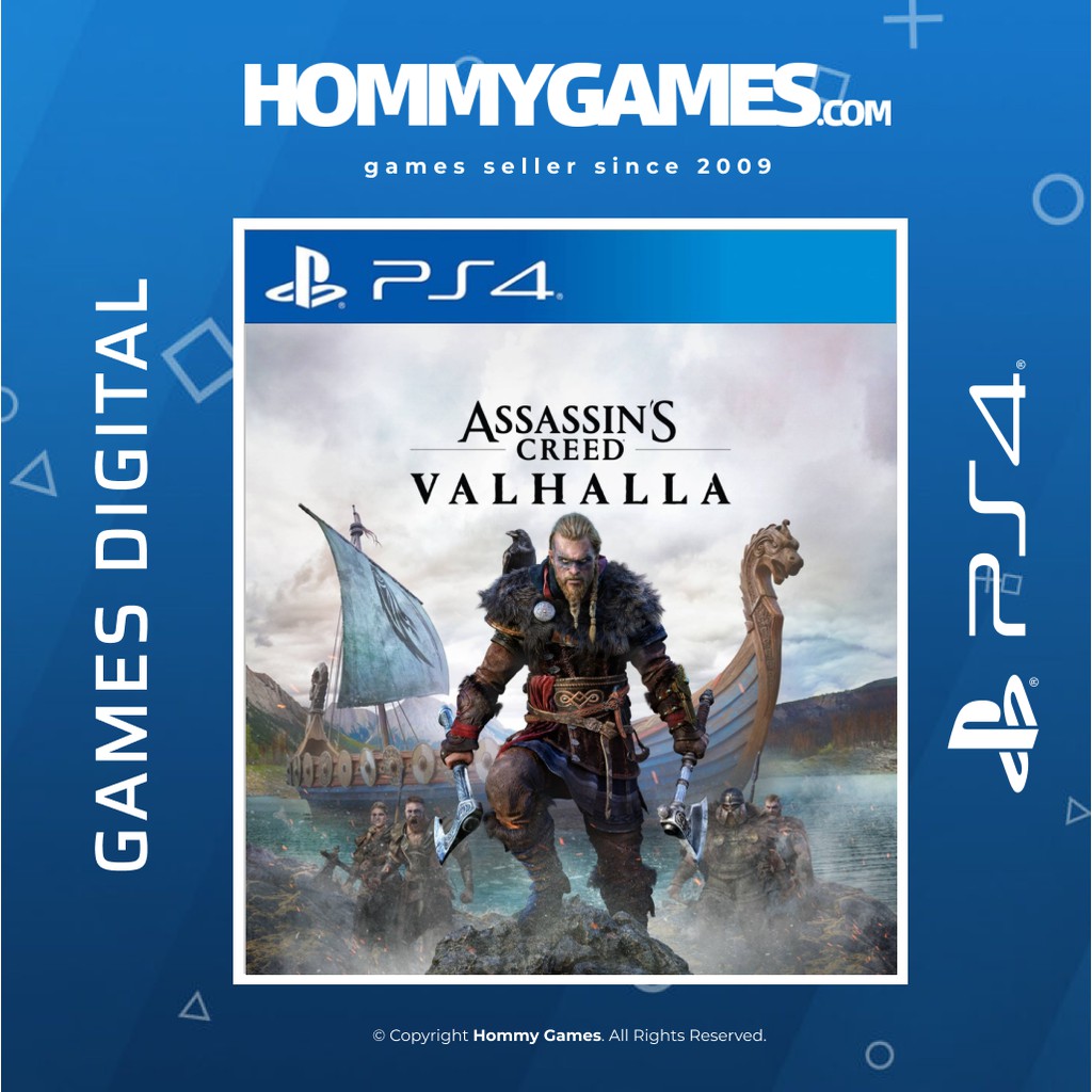 Assassins Creed Valhalla PS5 &amp; PS4 Digital Games