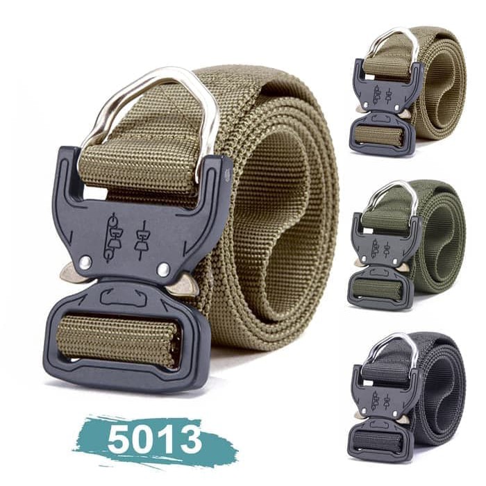 Ikat Pinggang Helikon Tactical Belt/ Sabuk Taktis Kopel Besi - Cokelat
