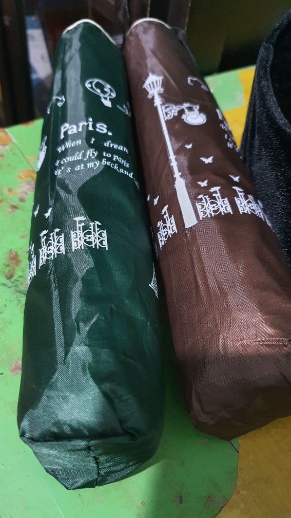 Payung Lpt 4 10k Jumbo Motif Paris Gelombang Anti Uv